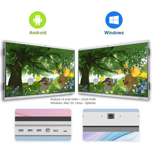 Pizarra Inteligente Android 16 4K de 65 Pulgadas al por Mayor con Pizarra Digital IA, Pantalla Dividida en <span class=keywords><strong>4</strong></span> para Reuniones de Negocios, 500 Nits, FCC/CE - Product Image 5