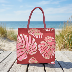 Sac fourre-tout en jute rayé écologique très demandé, avec fermeture éclair, poignées en corde, taille personnalisable, réutilisable, en toile de jute naturelle du Bengale occidental - Product Image 4