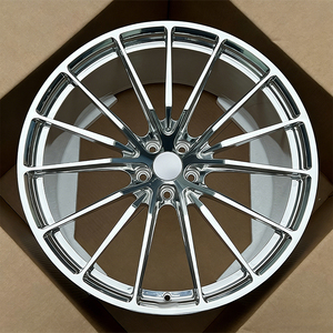 ล้อฟอร์จโครเมียมแบบโมโนบล็อก ขนาด 17-22 นิ้ว 5X120 5X114.3 5x112 สำหรับ Bmw M2 F87 ซีรีส์ 3 G80 E92 E46 E92 Audi Lexus Ford - Product Image 1