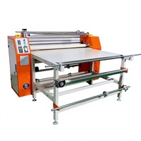 Automatische olieverwarmde vlakbed roller warmtepersmachine sublimatie transfer kalender voor T-shirts muismatten 110V 220V