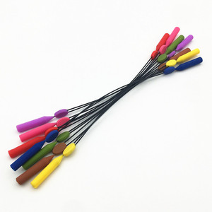 Cordons <span class=keywords><strong>pour</strong></span> <span class=keywords><strong>lunettes</strong></span> de sport en <span class=keywords><strong>fil</strong></span> d'acier et silicone multicolores Support <span class=keywords><strong>pour</strong></span> <span class=keywords><strong>lunettes</strong></span> de soleil avec sangle de retenue <span class=keywords><strong>pour</strong></span> <span class=keywords><strong>lunettes</strong></span> de soleil - Product Image 6