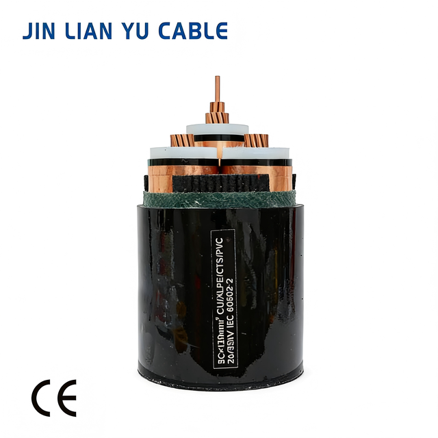 YJV Copper Conductor Electric Power Cable Fire-Resistant Stable Armored LSZH Durable PVC Sheath High-Performance Construction
