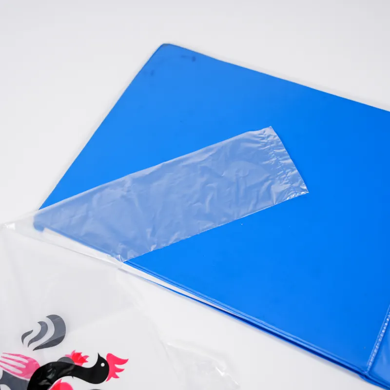 耐久性のあるクレイジー販売折りたたみ式包装バッグ生分解性ファッションビジネス用プラスチックショッピングバッグ