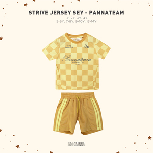 ชุดเสื้อเจอร์ซีย์ Strive Pannateam ให้ประสิทธิภาพการระบายอากาศที่ดีและสวมใส่สบายสำหรับเด็กในระหว่างการฝึกซ้อมกีฬาและกิจกรรมกลางแจ้ง - Product Image 1
