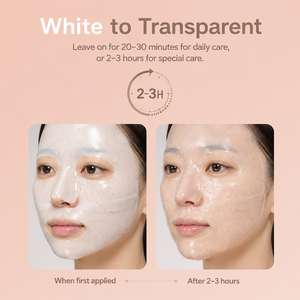 Mascarilla Facial de Hidrogel con Colágeno de Arroz, Fórmula Vegana a Base de Plantas, Hidratante, Iluminadora y Radiante para Piel Seca y Opaca, Apta para Todo Tipo de Piel, Bajo MOQ - Product Image 5