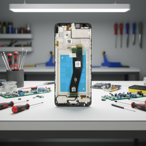 Pantalla completa original con marco para Samsung Galaxy A035G A03 M02S versión de 162 mm - Product Image 3