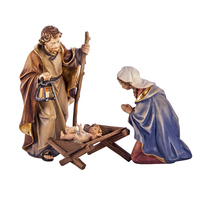 Statue religieuse personnalisée OEM, artisanat en résine, article fait à la main, ensemble de scènes de nativité, Sculpture du christ pour la décoration de la maison, Souvenir