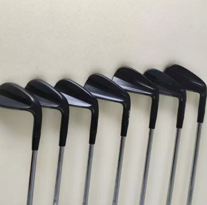 Offre Spéciale Chine – Têtes de Fer de Golf avec Poignée en Caoutchouc, <span class=keywords><strong>Lames</strong></span> en Acier Inoxydable Forgé, Set de 4 Ferres (Droite/Gauche) pour Hommes et Femmes - Product Image 1