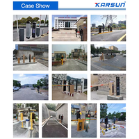 Système de stationnement automatique personnalisé Mingxu avec barrière de circulation télécommandée et caméra pour extérieur