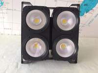 Double Surface Chaud Froid 4x100W 2in1 COB Matrix Lighting Cob Led Audience Stage Light Blinder