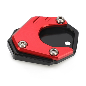 Support d'agrandissement de béquille de moto Support latéral antidérapant Pièce de plaque agrandie pour HONDA XL650V / XL700V Transalp 2000 - <span class=keywords><strong>2013</strong></span> - Product Image 4