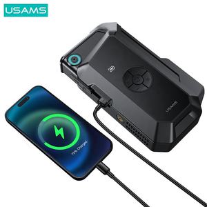 Arrancador de Coches USAMS ZB287 Nuevo, Arrancador de Coches de 8000 mAh con Banco de Energía y Bomba de Aire, Mini Bomba de Aire para Bicicleta - Product Image 3
