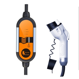 Cargador Portátil para Vehículos Eléctricos de 3.5KW Nivel 2 con Cable de 5 Metros, Corriente Ajustable de 85V-264V - Product Image 5