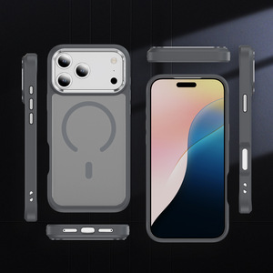 Funda Protectora para Teléfono con Protección de Cámara de Metal Anti-Impresiones Digitales y Anti-Golpes con Acabado Mate para iPhone 18 17 16 15 Pro Max de Fábrica de Guangzhou - Product Image 2
