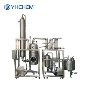 Multi-effect falling film evaporator for environmental wastewater treatment systems