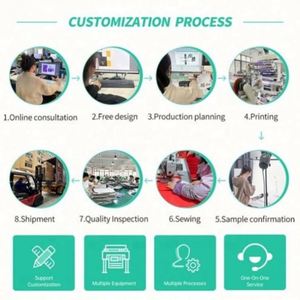 Trousse de Maquillage Imperméable Personnalisée et Tendance avec Fermeture Éclair en PVC Transparent et Motif Lettres pour Kit de Toilette de Voyage - Product Image 5