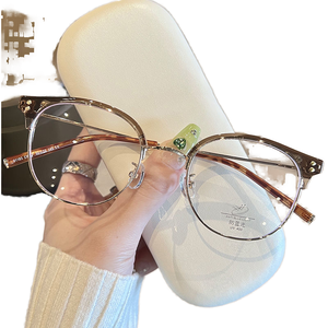 Hot Selling Fashion Luxury <strong>Half</strong> <strong>Frame</strong> Design High Quality Anti-blue Light <strong>Glasses</strong> Cheap Anti-blue Light <strong>Glasses</strong> for Women - Product Image 1