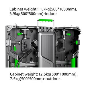 Pantalla LED de Alquiler para Exteriores P1.25-P5, Módulo Impermeable IP66, 1080P, Brillo de 7000cd, para Escenarios y Conciertos - Product Image 4