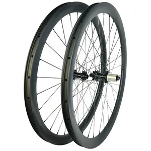 Roulement en céramique Powerway R13 R36 moyeu 38/45/50/60/88mm de profondeur pneu ou tubulaires 700C roues de vélo en Fiber de carbone