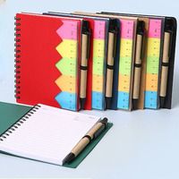 Libreta de Oficina Personalizable con Logotipo, con Notas Adhesivas, Libreta Planificadora Diaria al por Mayor para Regalo