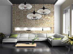 Simig Chiếu Sáng Hot Bán Hiện Đại Sáng Tạo LED Vòng Glass Đèn Bóng Râm Treo Vườn Thanh Mặt Dây Chuyền Đèn - Product Image 5