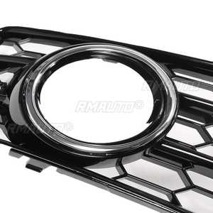 Par de Rejillas Delanteras para Faros Antiniebla para Audi A3 8P S-Line 2009-2012, Protector de Rejilla para Faros Antiniebla - Product Image 5