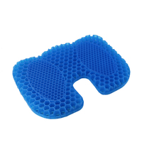 Coussin de siège en Tpe de refroidissement Coussin de massage antidérapant Chaise de rebond de bureau Coussin de fesses personnalisé en forme de U de voiture