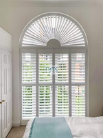 Persianas de forma especial de salida de fábrica, persianas redondas para ventanas, ventanas arqueadas, persianas triangulares