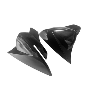 Rivestimento della copertura dello specchietto retrovisore nero lucido in plastica ABS per <span class=keywords><strong>SEAT</strong></span> <span class=keywords><strong>Leon</strong></span> 5F MK3 2012 2013 2014 2015 2016 2017 2018 2019 - Product Image 2