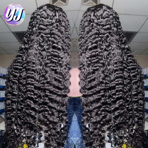 Parrucca di <span class=keywords><strong>capelli</strong></span> umani vergini vietnamiti grezzi da 30-40 pollici, onda profonda, densità 250%, riccioli birmani, <span class=keywords><strong>capelli</strong></span> indiani vergini, lisci come seta - Product Image 5