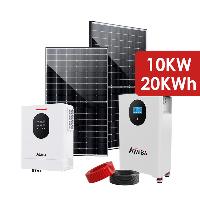 Off Grid Home Use Set Kit 5KW 6KW 8KW 10KW 12kw 15kw Solar Power Complete Storage Solar Energy System with 10kwh 20kwh Battery
