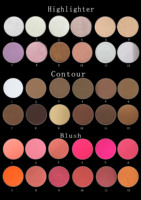 Palette de fard à joues 3 couleurs haute pigmentation à prix de gros – Maquillage visage en poudre