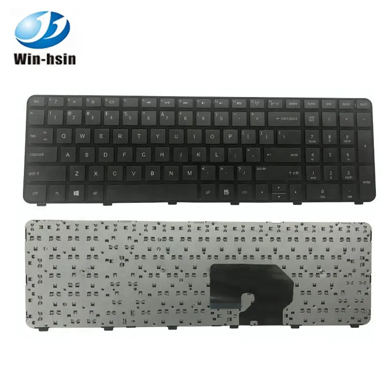 Toptan laptop klavye HP Pavilion DV7-6000 DV7-6100 laptop klavye abd düzeni serisi