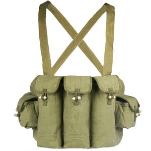 Pochette de poitrine tactique simple en nylon, résistante à l'eau, avec fermeture éclair, pour voyage - Magasin BSCI Factory Hot Sale Surplus - Product Image 1