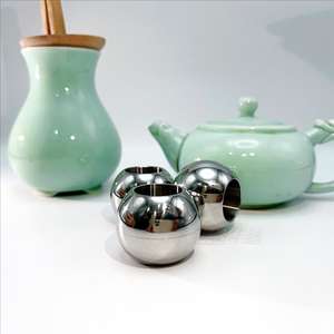 Venta al por mayor 6,35mm 8mm 10mm Espejo de acero inoxidable Bolas huecas Rodamientos de bolas de contacto angular para barandillas de hotel Fábrica de pasamanos - Product Image 2