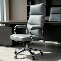 Fauteuil de direction en cuir synthétique, design moderne 2023, fabriqué en Chine, avec fonction de réglage en hauteur, en vente
