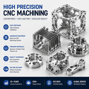 Servicios de Mecanizado CNC, Fabricante de Metales, Prototipo de Torno OEM, Pieza Anodizada de 5 Ejes, Fabricada en Aluminio, Latón y Acero, Procesamiento CNC - Product Image 1
