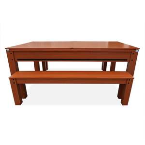 สินค้าพร้อมส่ง โต๊ะอเนกประสงค์ 3 in 1 บิลเลียด เทเบิลเทนนิส และโต๊ะอาหาร ขนาด 7 ฟุต พร้อมม้านั่ง 2 ตัว - Product Image 3