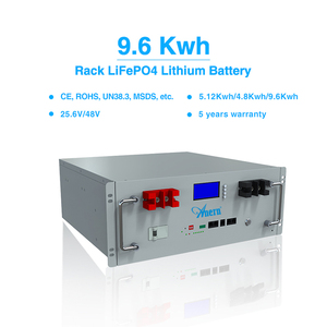 <b>24V</b> 10KWH 15KWH Solar Power <b>Battery</b> Storage Systems Lithium Ion Pack with Fer Phosphate (Lifepo4) - Product Image 1