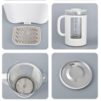 Vente en gros d'eau chaude en verre pour bébés Fiole à vide instantanée pompe de distribution de lait pour bébés Distributeur de bouilloire Thermos pot à air Pot à air électrique