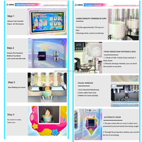 Máquina Expendedora de Helados de Doble Cilindro con Múltiples Sabores, Fabricación Personalizada, Alto Retorno de la Inversión (ROI), Fábrica OEM ODM