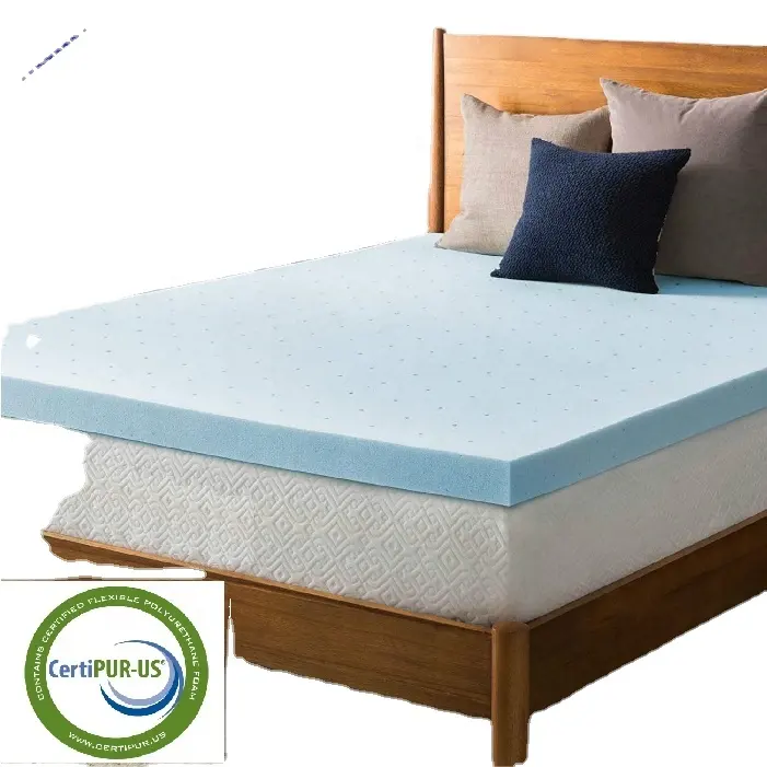 3 inch Gel Memory Foam Mattress Topper Foam Material Cool