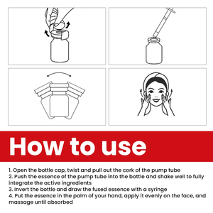 Nhãn Hiệu Riêng Không Có Tiêm Loại Bỏ Nếp Nhăn Nâng Trẻ Hóa Sửa Chữa Nhau Thai Cừu Huyết Thanh Protein Trên Khuôn Mặt Huyết Thanh Chất Kit - Product Image 3