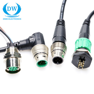 Kabel personalizado Jantan Ke Jantan X-<span class=keywords><strong>kode</strong></span> M12 8 pines M12 X Kabel <span class=keywords><strong>Kode</strong></span> M12 Konektor X Pengodean Perakitan Kabel 8 pines - Product Image 4