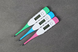 Thermomètre numérique LCD sans mercure en stock prêt bébé adulte enfants température corporelle et buccale sûre - Product Image 6