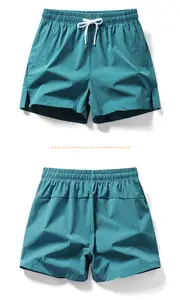 Sommer individuelle polyester elastische taille lockere lässige shorts sport schnell trocknende herren marathon laufhosen