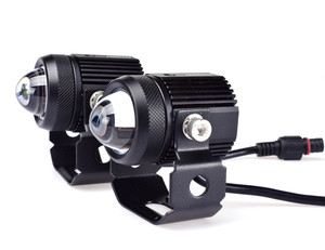 Bán Hot Mini Driving Light Đèn Pha Công Việc Nhẹ H4 H6 T19 Hi/Lo Led Sương Mù Nhẹ Cho Xe Máy Xe Máy ATV SUV Máy Kéo Du Thuyền - Product Image 3