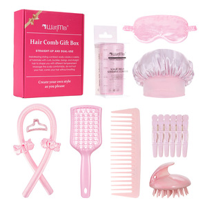 WanMei Hair Care <b>Gift</b> <b>Box</b> Set With Comb Brush Clips Cap Mask For Women - Product Image 1