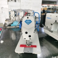 Machine à coudre plate à point noué JUKKY JK9806T-H, robuste, avec coupe-fil automatique, 5000 points/min, moteur à entraînement direct, neuve pour Jennis