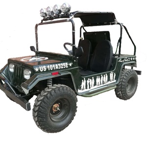 2026 Gasoline Quad ATV 125cc <strong>Mini</strong> Buggy 2 Seat Golf Cart Adult <strong>Mini</strong> <strong>Jeep</strong> - Product Image 4